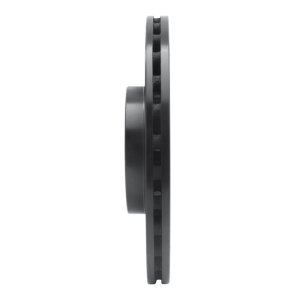 Alfa Romeo 164 Brake Rotor (1) - Front Left - R1 Concepts - Drilled & Slotted - Black - `91-`20